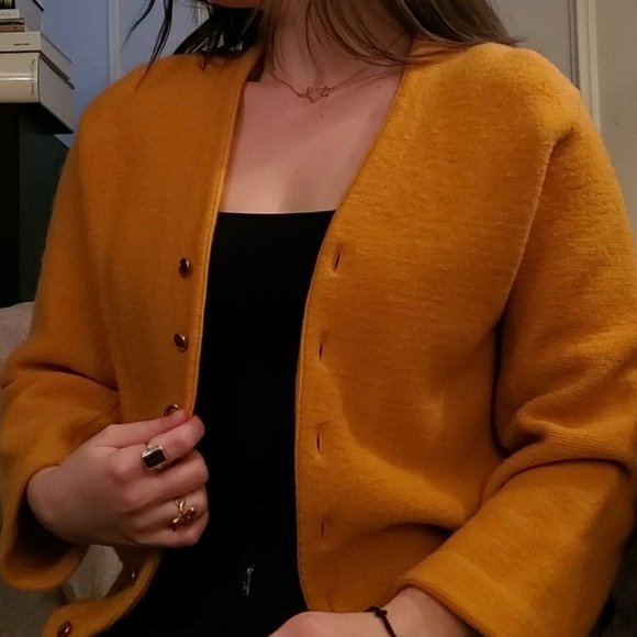 VINTAGE 1960s Golf Cardigan - Picture 4 of 9